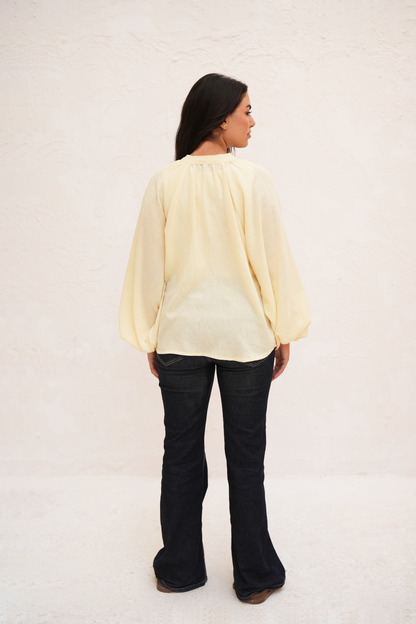 Buttoned Linen Shirt