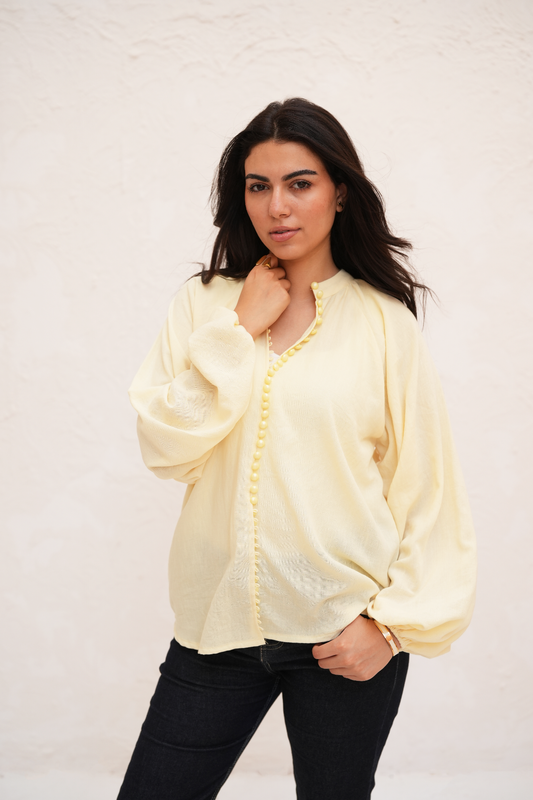 Buttoned Linen Shirt
